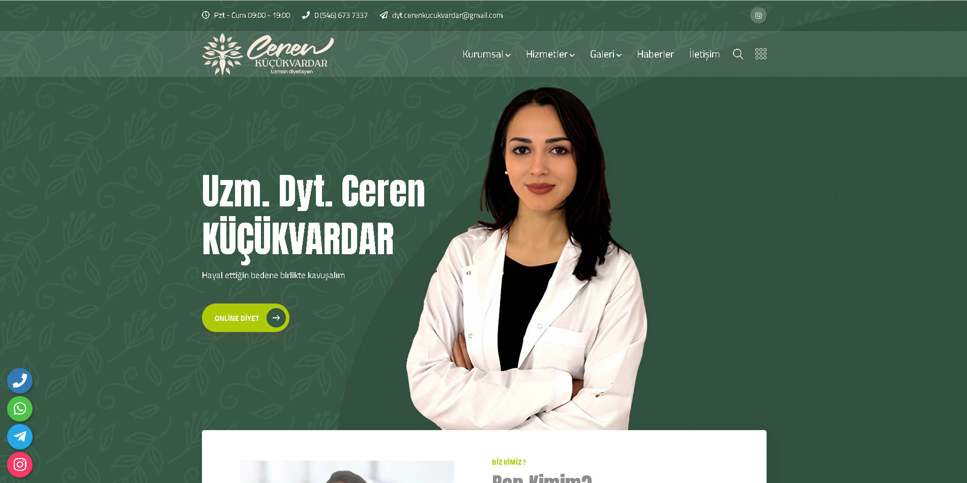 Dyt. Ceren KÜÇÜKVARDAR